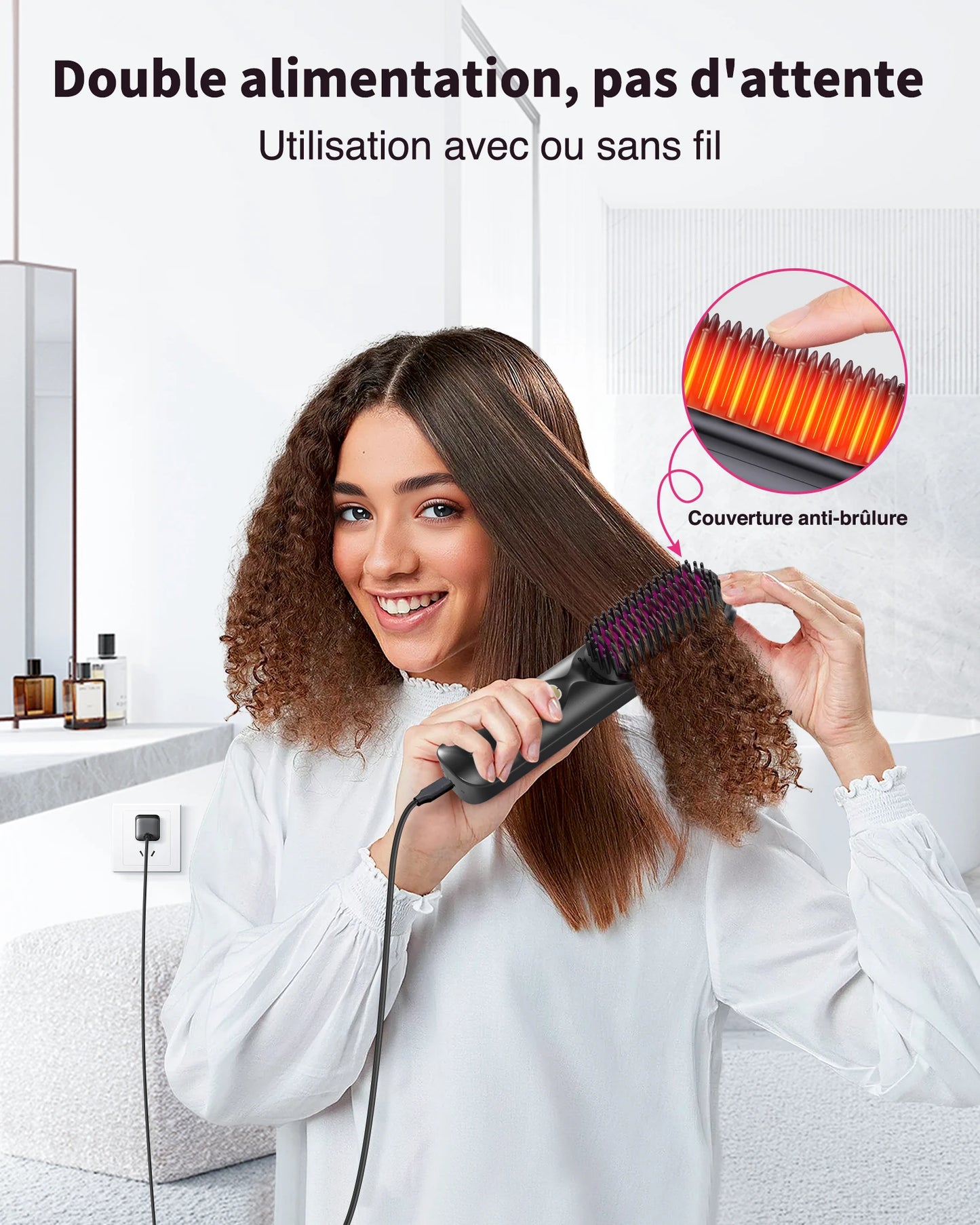 Effortless Cordless Hair Straightener™