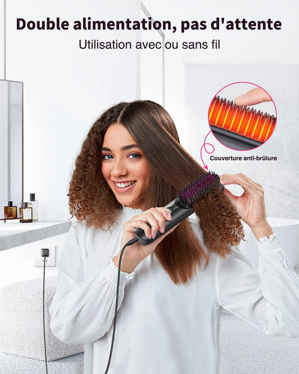 Effortless Cordless Hair Straightener™